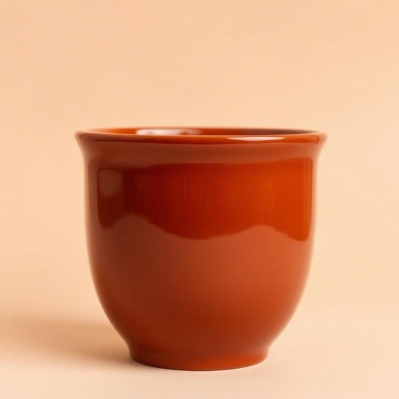 Gloss Round Pot H12" D10"