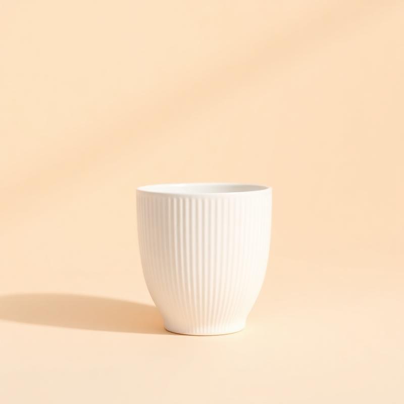 Matte Drum Pot H5.5" D7"